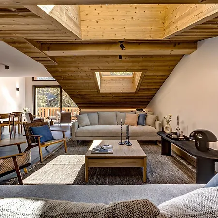 Du Cristal Blanc Dağ evi Chamonix