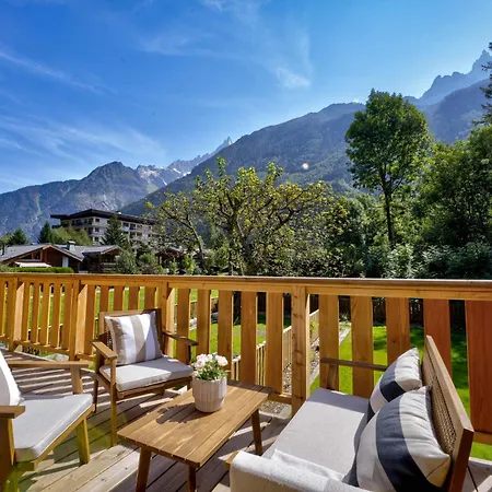 Du Cristal Blanc Dağ evi Chamonix